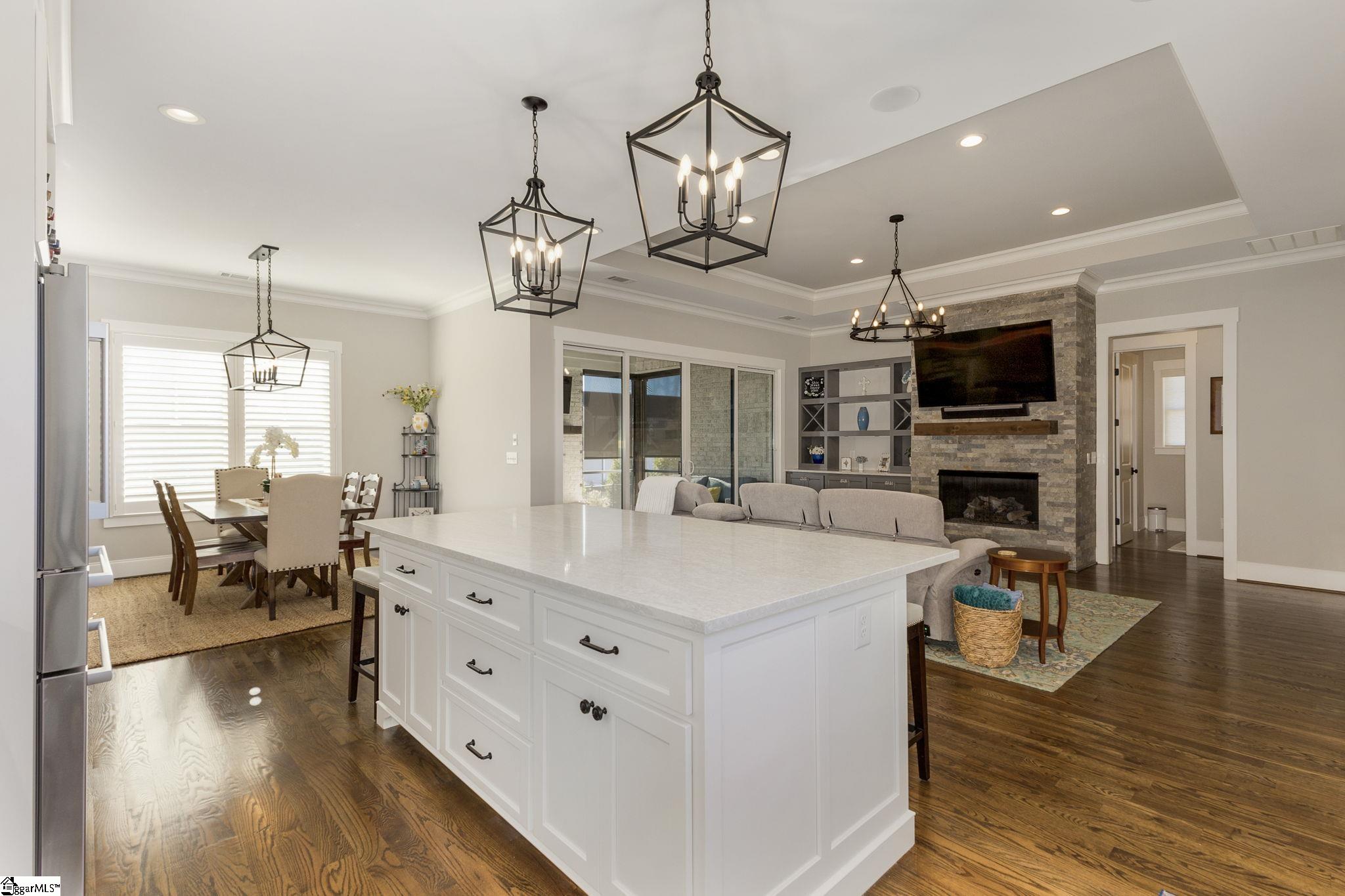 Luxury kitchen in South Carolina home
